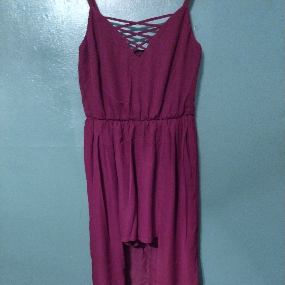 Dressy Romper with Long Train